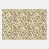 Bohemian romantic floral wedding shower geschenkpapier set (Vorderseite 3)