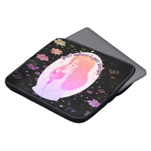 Bohemian Schutz - Blumen Laptop Hülle Laptopschutzhülle