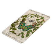 Bohemian-Skripte, französischer Botanischer Schmet Magnet (Linke Seite)