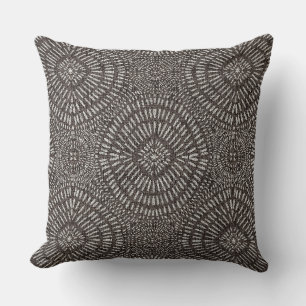Bohemian-Taupe-Muster Kissen