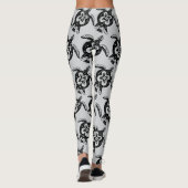 Bohemian-Turtle-Leggings Leggings (Rückseite)