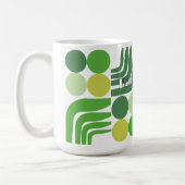 Bohemian White Grün Kaffeetasse (Links)