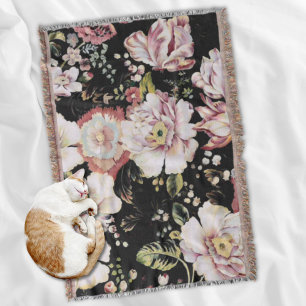 Bohemianischer Landhausstil, Mädchen-Chic, schwarz Decke