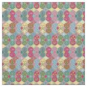 Bohemianisches farbenfrohes Patchworkmuster Stoff (Muster)
