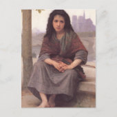 Bohemienne (The Bohemische) von William Bouguereau Postkarte (Vorderseite)