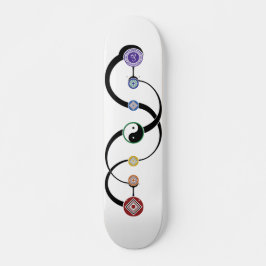 Bohemisch 7 Chakras - Skateboard