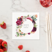 Bohemisch Blogs Personalisiertes Papier Napkins Serviette (Beispiel)