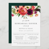 Bohemisch Blooms Probe Abendessen Ankündigung (Vorne/Hinten)