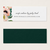 Bohemisch Blooms Wedding Website UAWG (Vorne & Hinten)