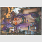 Bohemisch Boho Hippie Chic Decoupage Seidenpapier (Vorderseite)