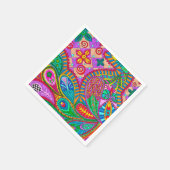 Bohemisch Boho MOD Pattern Serviette (Ecke)