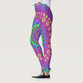 BOHEMISCH BOHO PINK YOGA PANTS LEGGINGS (Links)