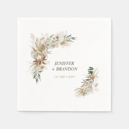 Bohemisch Boho Wedding Deco Napkins Serviette