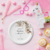 Bohemisch-Chic-Blumenhochzeit Pappteller (Party)