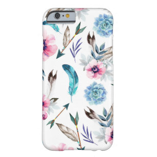 Bohemisch Chic Floral Boho Girl Barely There iPhone 6 Hülle