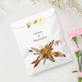Bohemisch Chic Floral Gastgeschenk Hochzeit Tasche Geschenktütchen (Versiegelt)