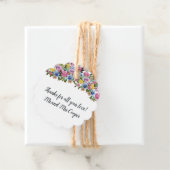 Bohemisch Chic-Hochzeit der Marine Geschenkanhänger (Beispiel)