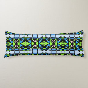 Bohemisch Chintz 15 Kingfisher Limon Black Seitenschläferkissen