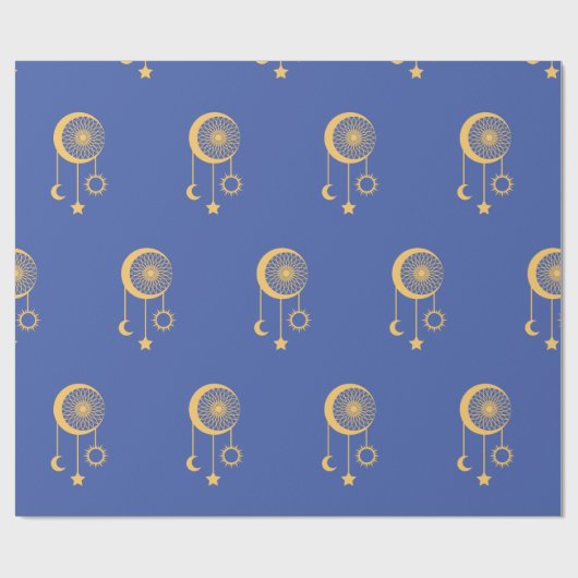 Bohemisch Dream Catcher Thunder_Cove Geschenkpapier (Flach)