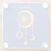 Bohemisch Dream Catcher Thunder_Cove    Glasuntersetzer (Rückseite)