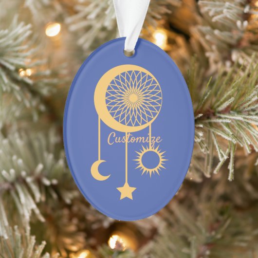 Bohemisch Dream Catcher Thunder_Cove Ornament (Baum)