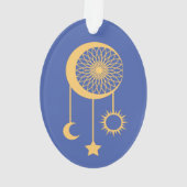 Bohemisch Dream Catcher Thunder_Cove Ornament (Rückseite)