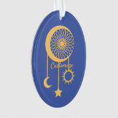 Bohemisch Dream Catcher Thunder_Cove Ornament (Vorderseite)