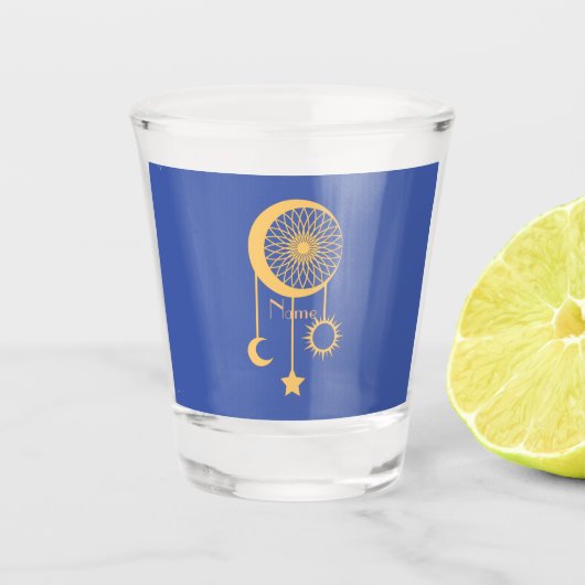 Bohemisch Dream Catcher Thunder_Cove Schnapsglas (Vorderseite)
