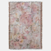 Bohemisch erröten Blumentypographie der rosa Decke (Vorderseite Vertikal)