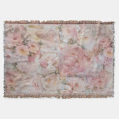 Bohemisch erröten Blumentypographie der rosa Decke (Vorderseite)