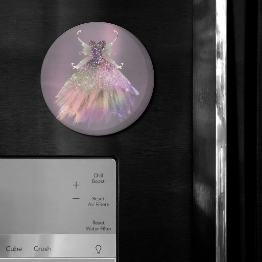 Bohemisch Fairy Ball Gown | Mute Ombre Wine Sheen Magnet