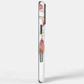 Bohemisch Feather Indian Leaf iPhone Case-Mate iPhone Hülle (Rückseite / Rechts)