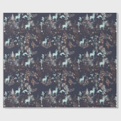 Bohemisch Forest Dreamcatcher Muster Geschenkpapier (Flach)