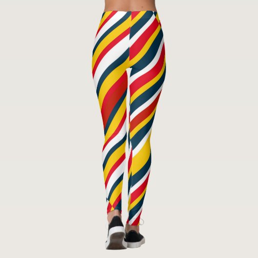 Bohemisch gestrichen leggings (Rückseite)