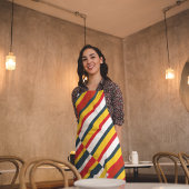 Bohemisch gestrichen schürze