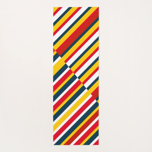 Bohemisch gestrichen yogamatte (Rückseite)