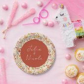 Bohemisch getrocknete Rustikale Herbstfälle Pappteller (Party)