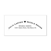 Bohemisch getrocknete Rustikale Herbstfälle Permastempel (Design)