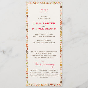 Bohemisch getrocknete Rustikale Herbstfälle Programm