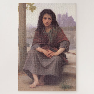 BOHEMISCH GIRL BIG JIGSAW PUZZLE