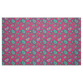 Bohemisch Girly Pink Paisley Pattern Stoff (Fat Quarter (45,7 x 55,9 cm))