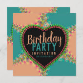 Bohemisch Hippy Girls Night Dinner Party Einladung (Vorne/Hinten)