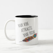 Bohemisch Ihr Lebenslauf zieht Ihr Stammesangebot Zweifarbige Tasse (Links)