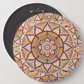 Bohemisch Mandala Button (Vorne & Hinten)