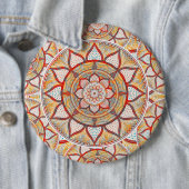 Bohemisch Mandala Button (Beispiel)