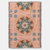 Bohemisch Mandala Decke (Vorderseite Vertikal)