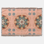 Bohemisch Mandala Decke (Vorderseite)