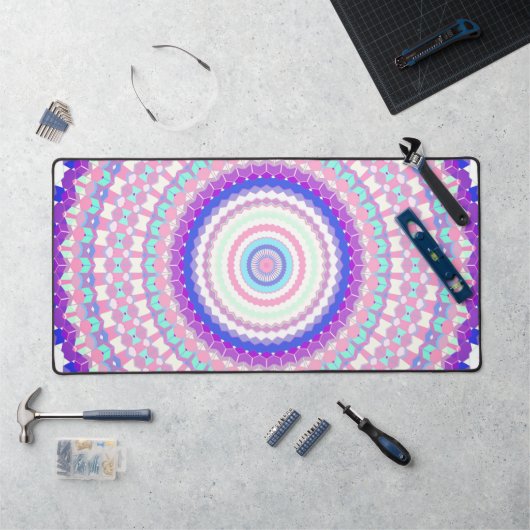 Bohemisch Mandala Schreibtischunterlage (Arbeitsplatz)