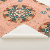 Bohemisch Mandala Sherpadecke (3/4)