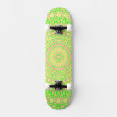 Bohemisch Mandala Skateboard (Vorderseite)
